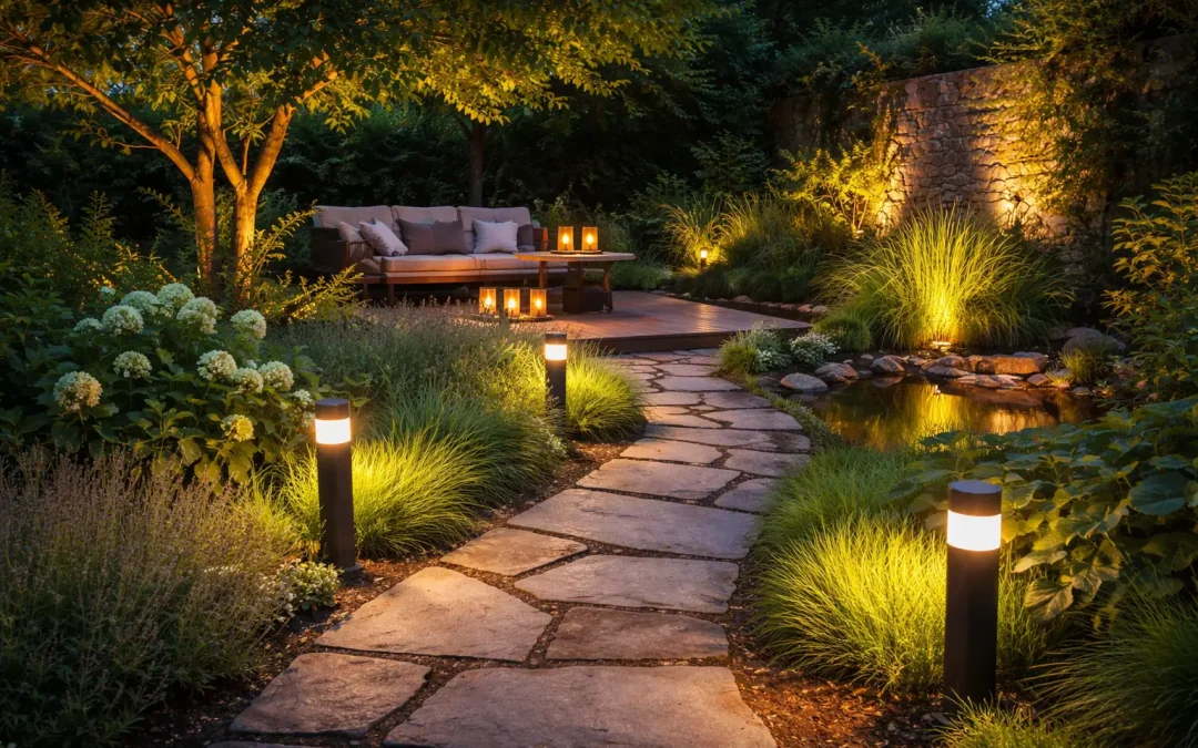 Éclairage extérieur jardin : le guide pour sublimer vos nuits