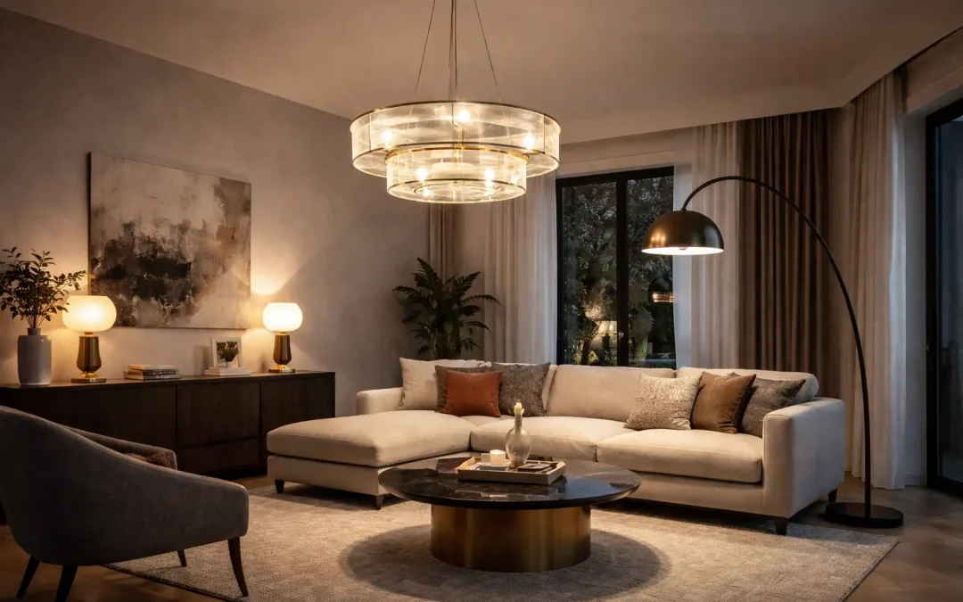 Luminaire salon design : idées et conseils déco