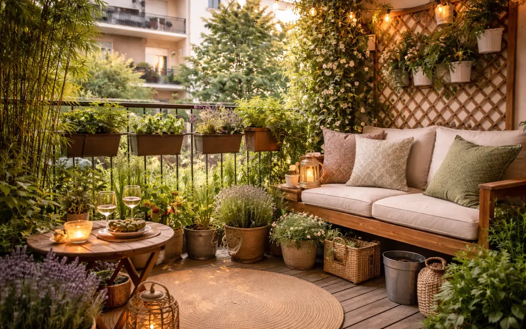 Aménagement balcon urbain : 10 idées pour un petit cocon