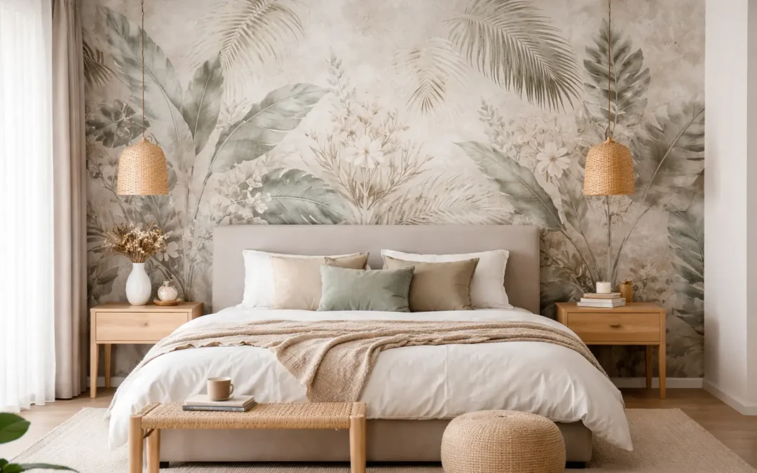 Papier peint chambre adulte : idées et tendances déco