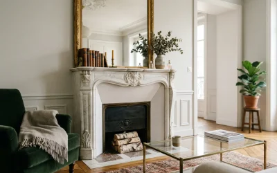 Cheminée haussmannienne : style, charme et conseils
