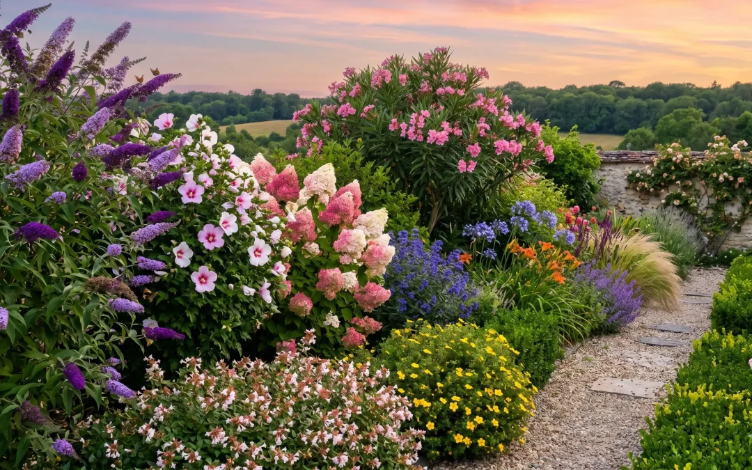 Arbustes à floraison estivale : les meilleurs choix
