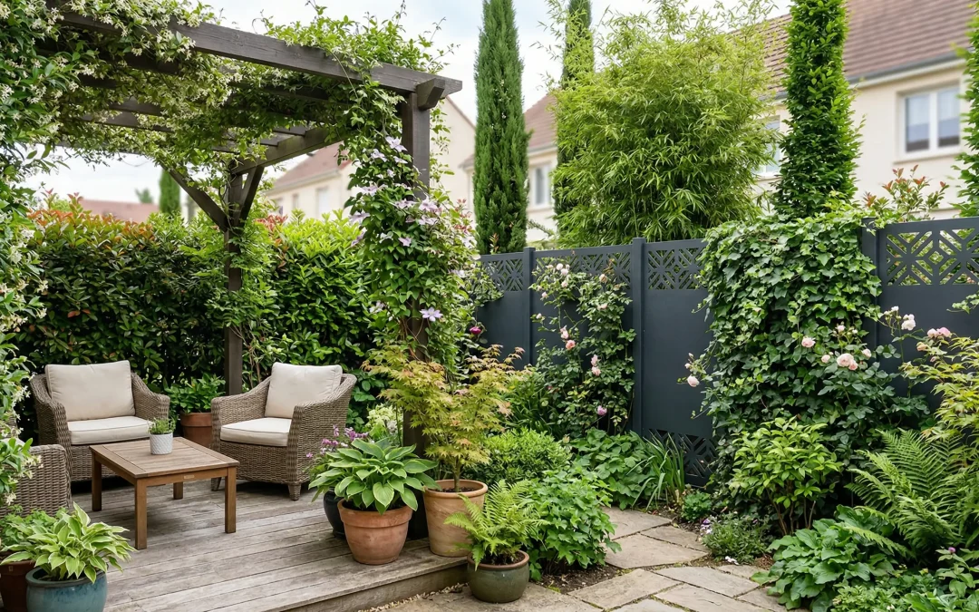 Cacher vis-à-vis jardin : toutes les solutions efficaces