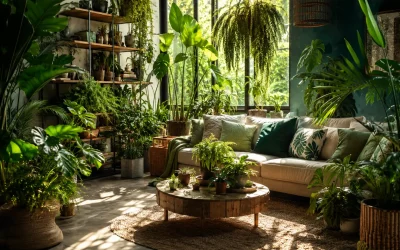 Évasion végétale : créer un intérieur nature chez soi