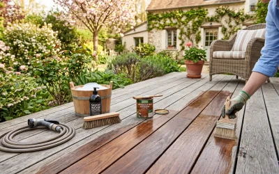 Entretenir terrasse bois : guide complet par essence