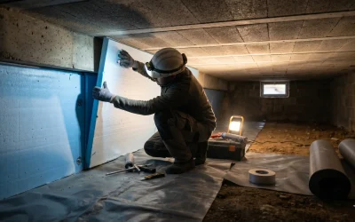 Isoler un vide sanitaire : méthodes, matériaux et coût