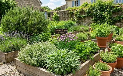 Jardin aromatique extérieur : créer et entretenir
