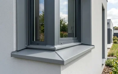 Contour fenêtre extérieur : étanchéité, habillage et finitions